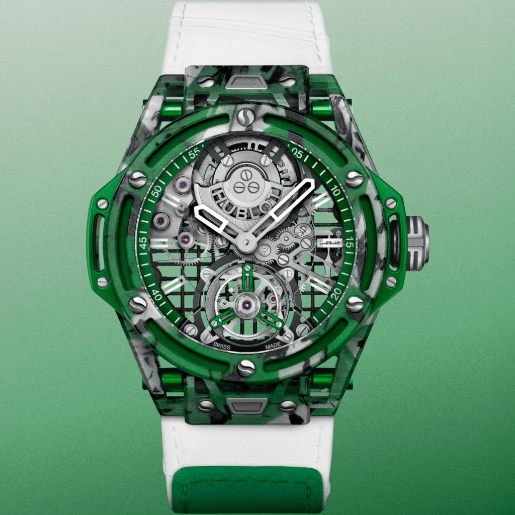 Hublot Big Bang Novak Djokovic Goat Tourbillon Edition Green 44mm - 429.QKG.0120.NR.DJ026 - #3 Hublot Big Bang Novak Djokovic Goat Tourbillon Edition Green 44mm - 429.QKG.0120.NR.DJ026 - #3