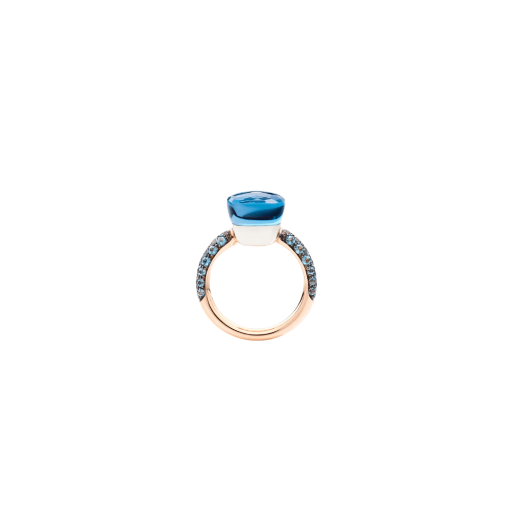 Pomellato Nudo Deep Blue ring roodgoud met london topaas - PAB9040 O6000 TTBTL - #3 Pomellato Nudo Deep Blue ring roodgoud met london topaas - PAB9040 O6000 TTBTL - #3