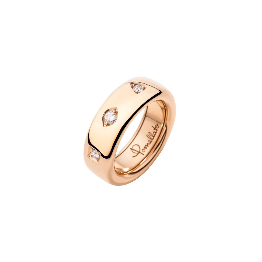 Pomellato Iconica ring roodgoud met diamant - PAC4006 O7000 DB000 - #1 Pomellato Iconica ring roodgoud met diamant - PAC4006 O7000 DB000 - #1