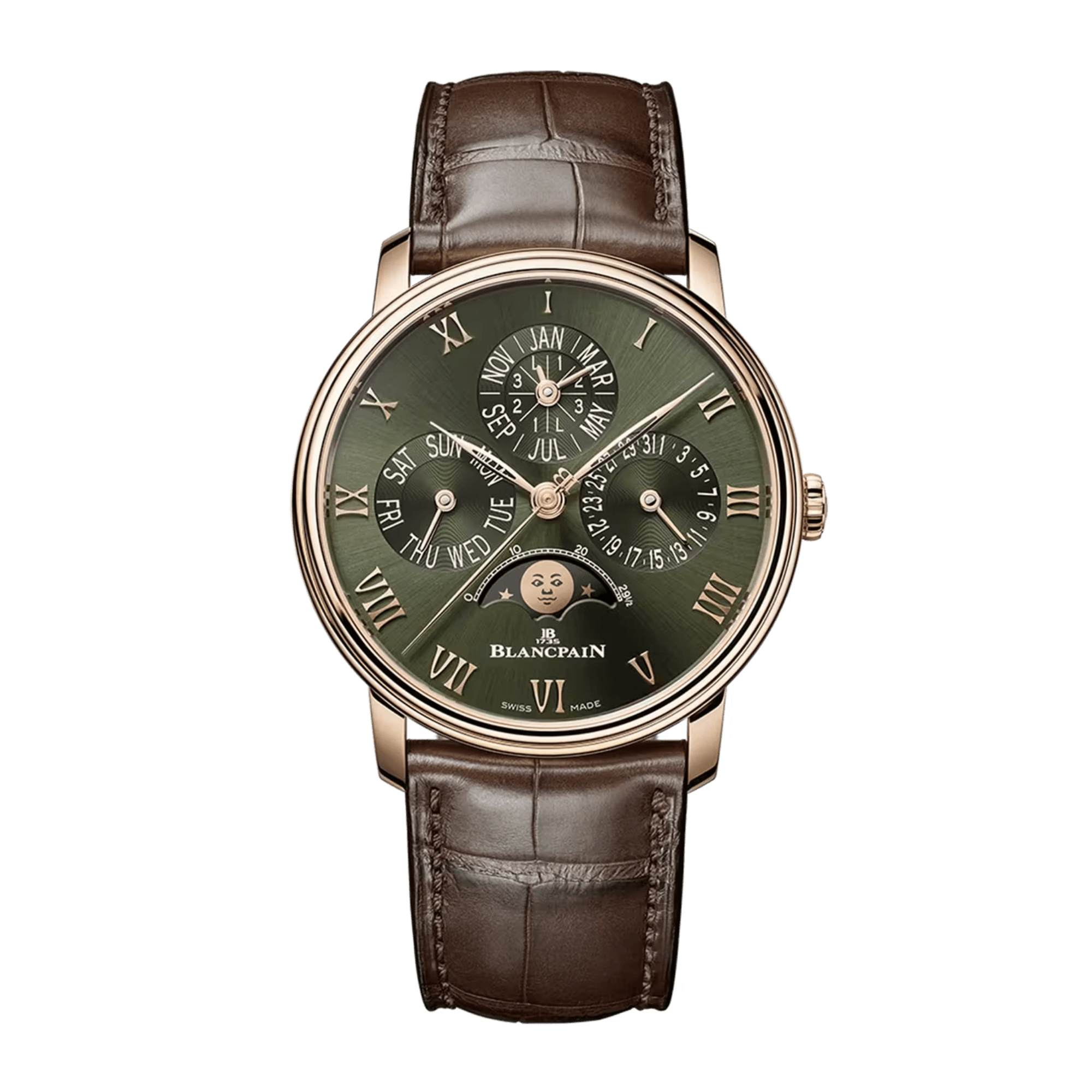 Blancpain Villeret Quantieme Perpetual Phases de Lune 40mm - 6656-3653-55B - #7 Blancpain Villeret Quantieme Perpetual Phases de Lune 40mm - 6656-3653-55B - #7