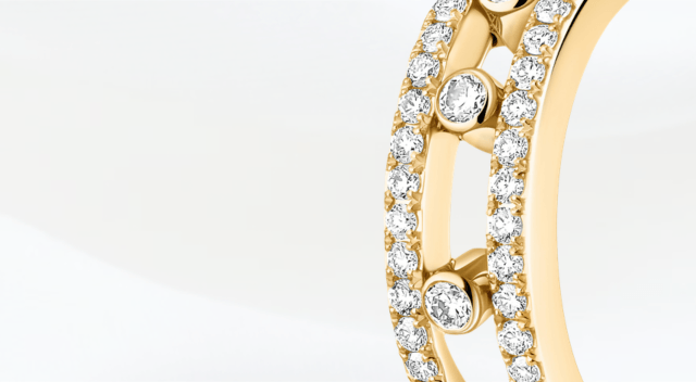 Messika oorringen kopen? Gouden oorringen met diamant voor dames