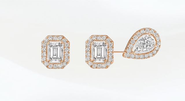 Messika oorknoppen kopen? Gouden oorbellen met diamant