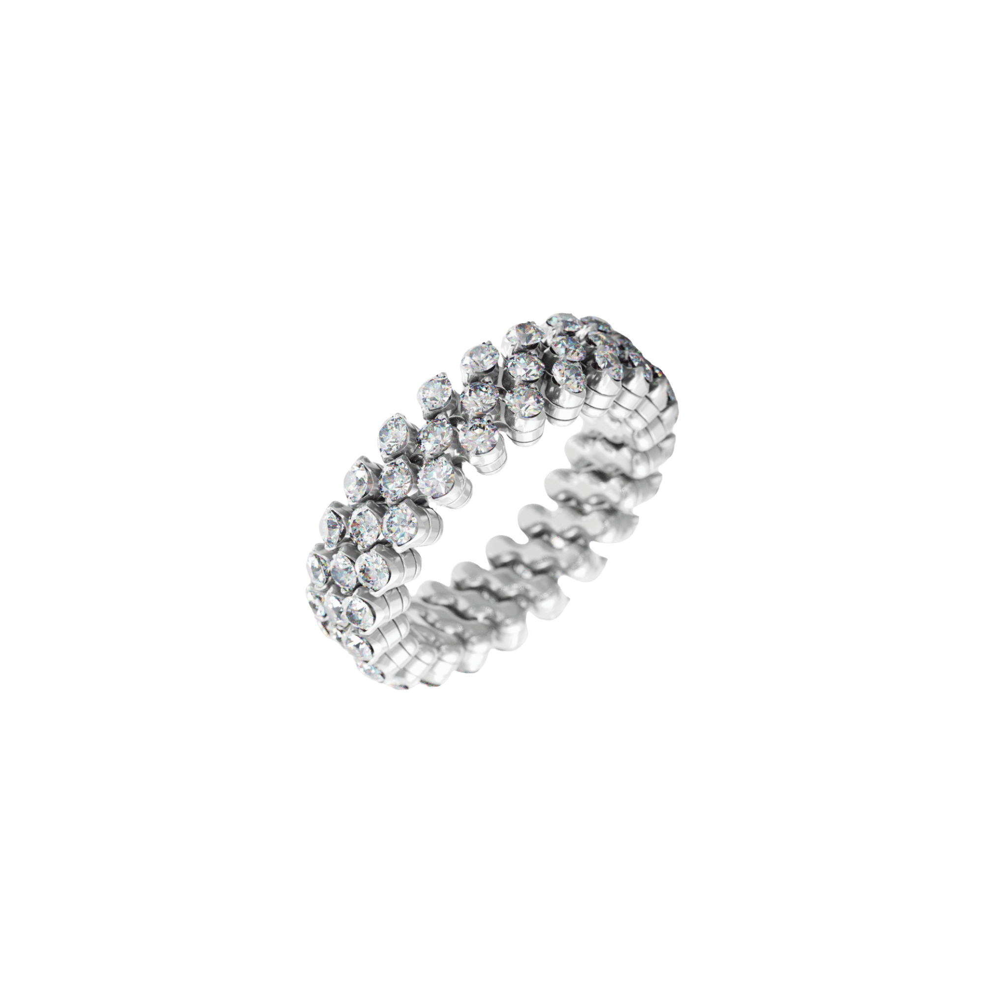 Serafino Consoli Brevetto Classic ring witgoud met diamant - RMS3F2WGWD - #7 Serafino Consoli Brevetto Classic ring witgoud met diamant - RMS3F2WGWD - #7