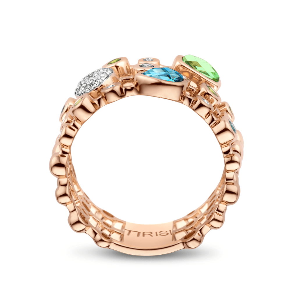 Tirisi Jewelry Venice Exclusive ring roodgoud - TR9765LBT+BTP - #2 Tirisi Jewelry Venice Exclusive ring roodgoud - TR9765LBT+BTP - #2
