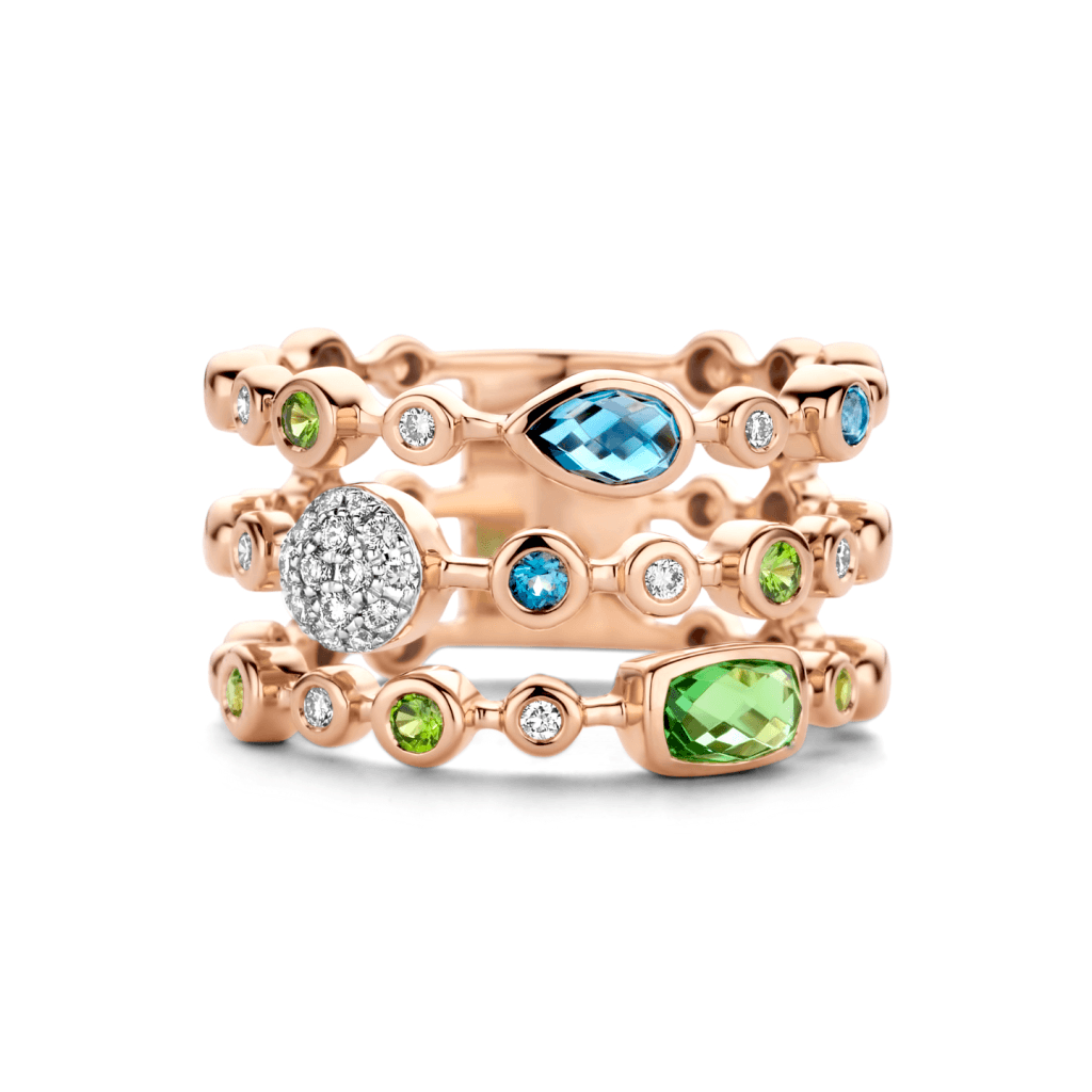Tirisi Jewelry Venice Exclusive ring roodgoud - TR9765LBT+BTP - #3 Tirisi Jewelry Venice Exclusive ring roodgoud - TR9765LBT+BTP - #3