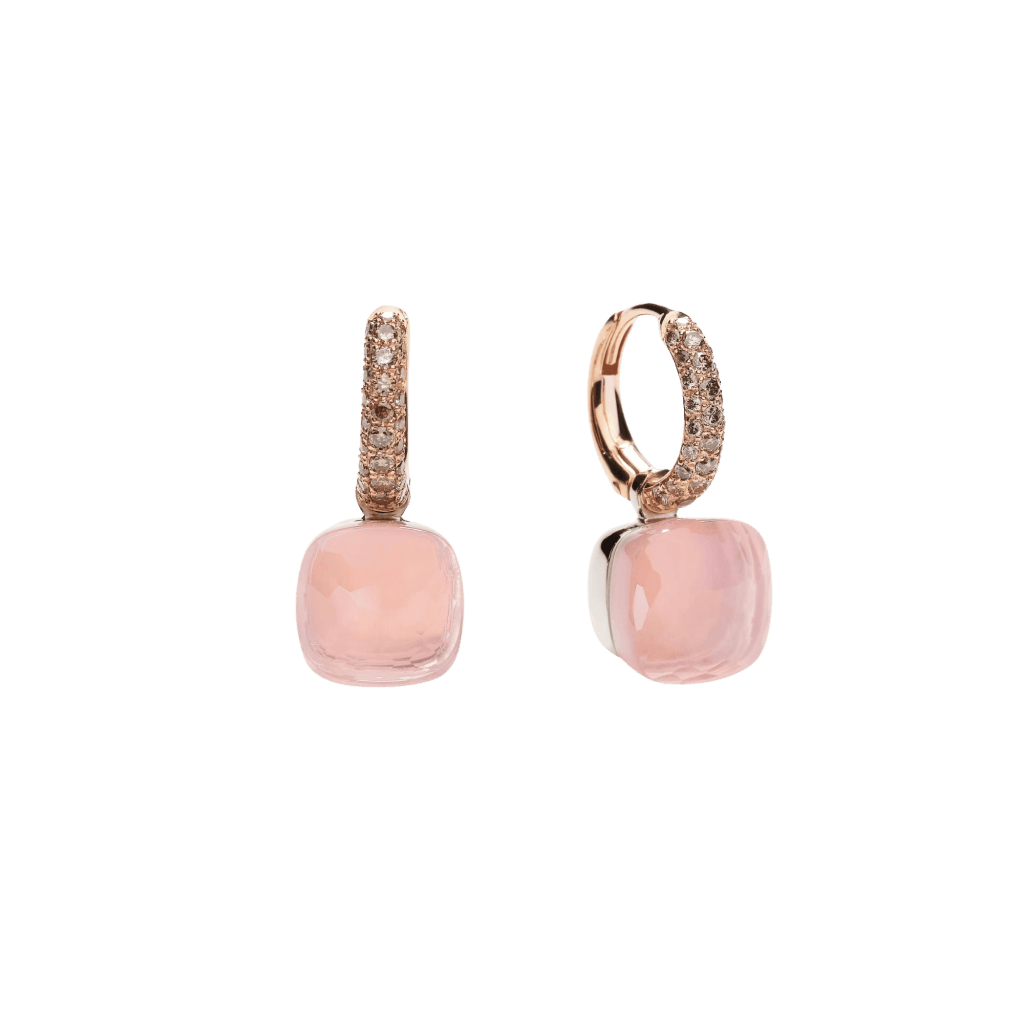 Pomellato Nudo Diamonds oorsieraad roodgoud met diamant - POB4010 O6000 BRCQR - #1 Pomellato Nudo Diamonds oorsieraad roodgoud met diamant - POB4010 O6000 BRCQR - #1