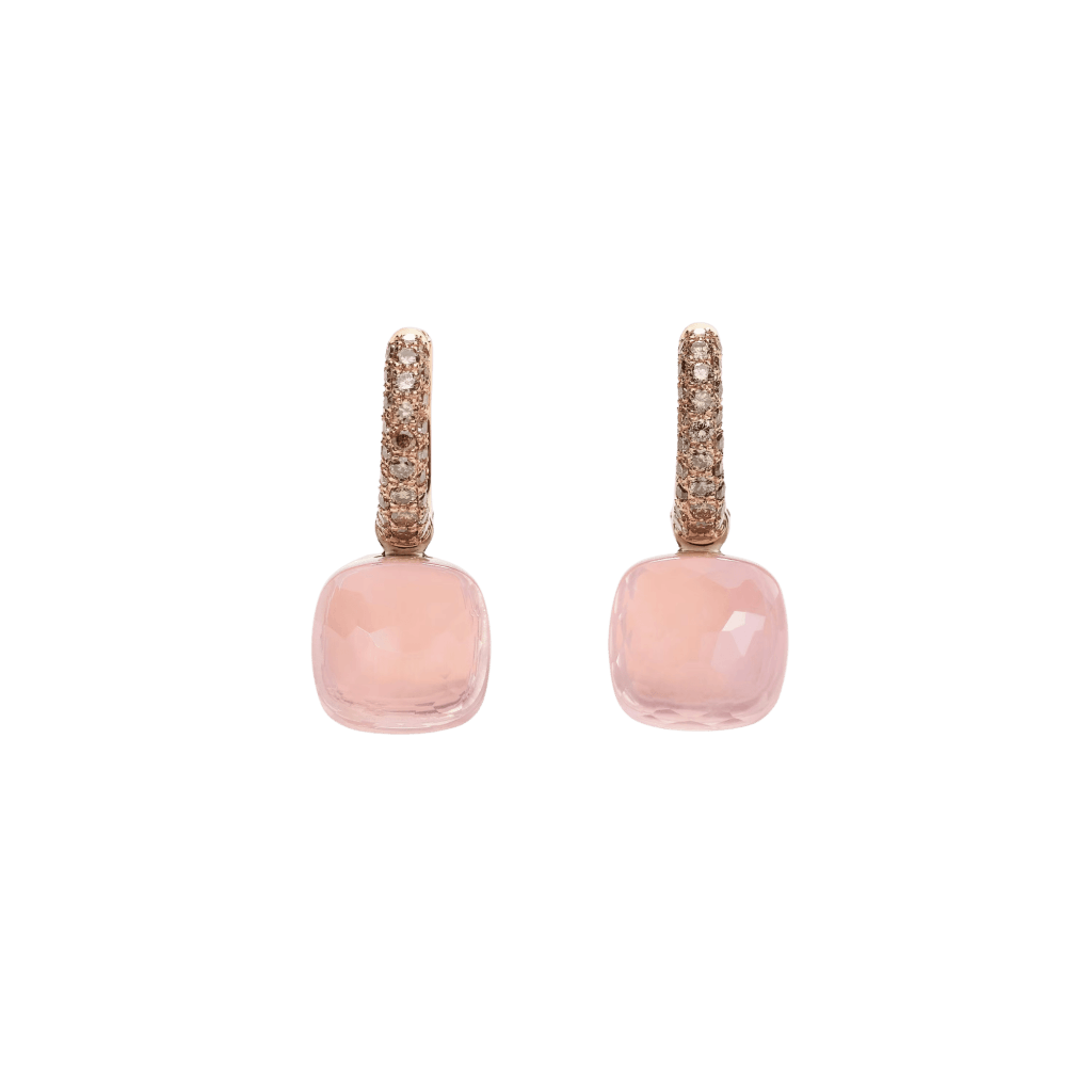 Pomellato Nudo Diamonds oorsieraad roodgoud met diamant - POB4010 O6000 BRCQR - #2 Pomellato Nudo Diamonds oorsieraad roodgoud met diamant - POB4010 O6000 BRCQR - #2