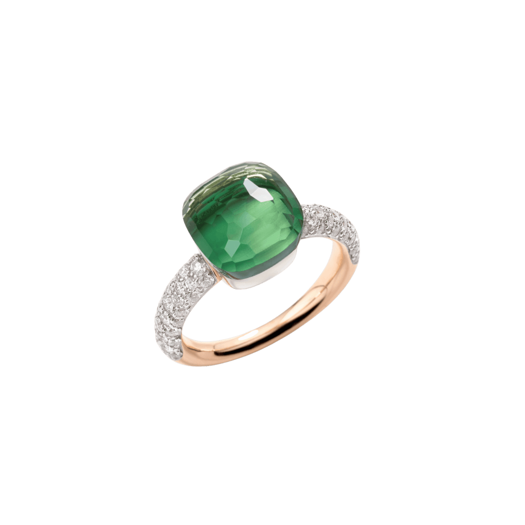 Pomellato Nudo ring roodgoud met diamant - PAC0040 O6WHR BPAAV - #4 Pomellato Nudo ring roodgoud met diamant - PAC0040 O6WHR BPAAV - #4