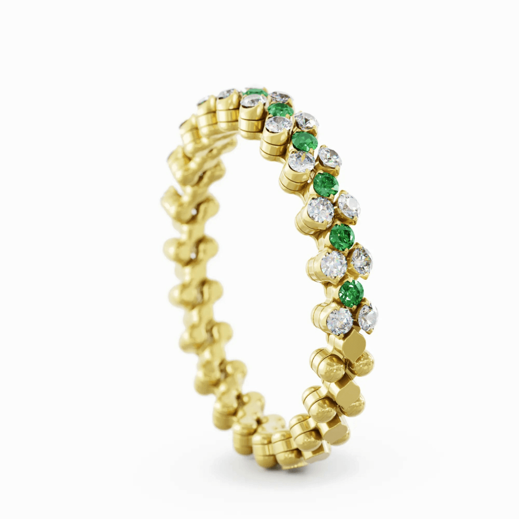 Serafino Consoli Brevetto Classic ring geelgoud met diamant - RMS3H2YGWDT - #5 Serafino Consoli Brevetto Classic ring geelgoud met diamant - RMS3H2YGWDT - #5