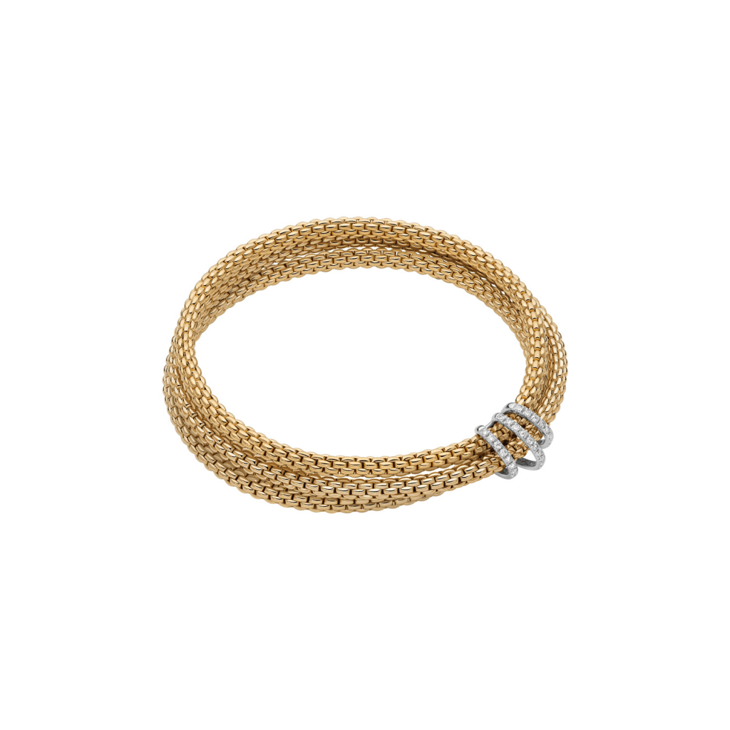 FOPE Prima Aura armband geelgoud met diamant - 75108BX_PB_G_XBX_00M - #4 FOPE Prima Aura armband geelgoud met diamant - 75108BX_PB_G_XBX_00M - #4