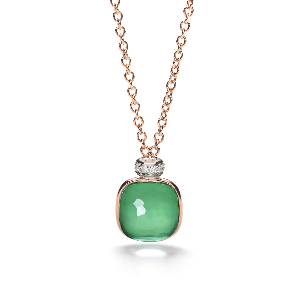 Pomellato Nudo collier roodgoud met diamant - PCC2022 O6WHR BPAAV - #2 Pomellato Nudo collier roodgoud met diamant - PCC2022 O6WHR BPAAV - #2