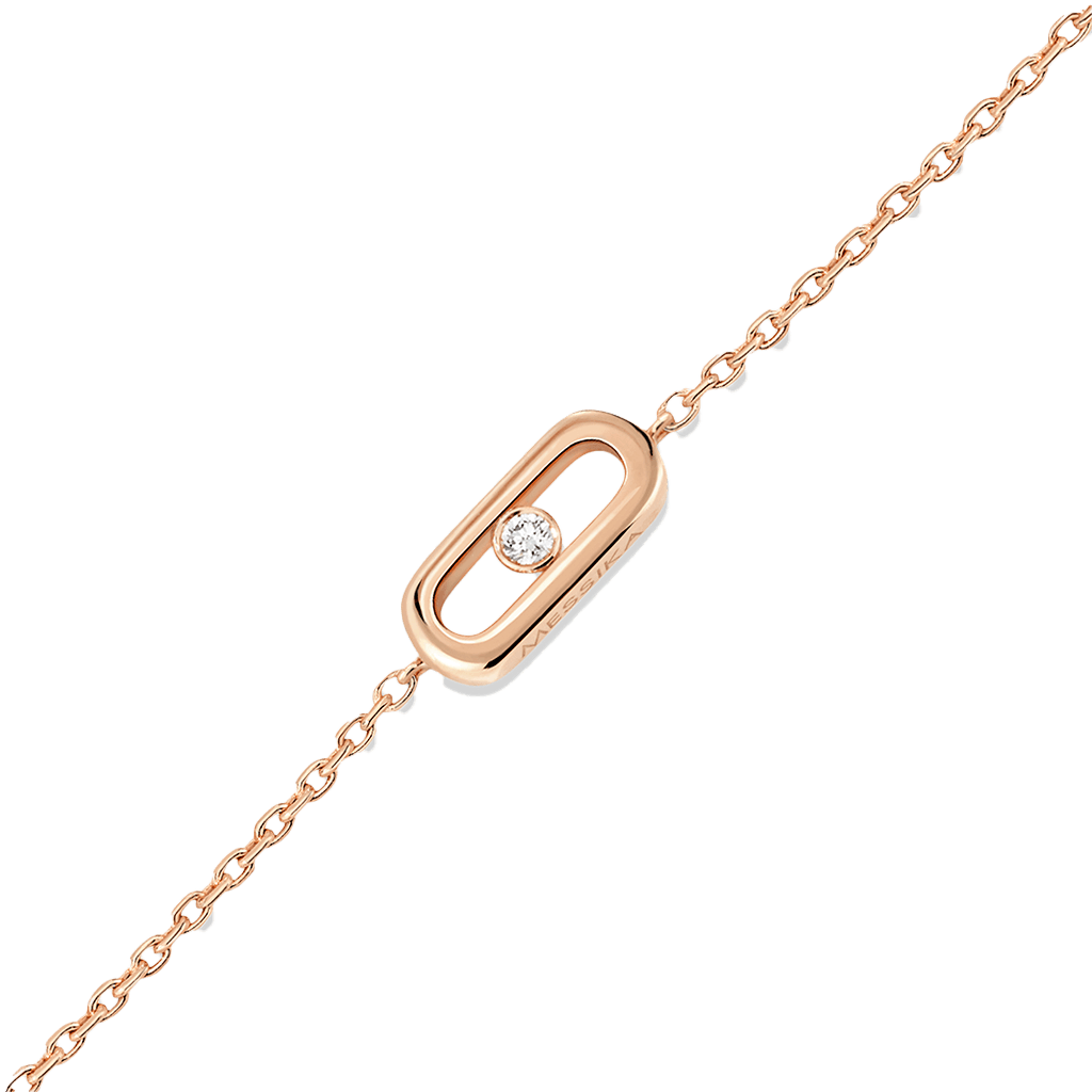 Messika Move Uno armband roodgoud met diamant - 12074-PG - #1 Messika Move Uno armband roodgoud met diamant - 12074-PG - #1