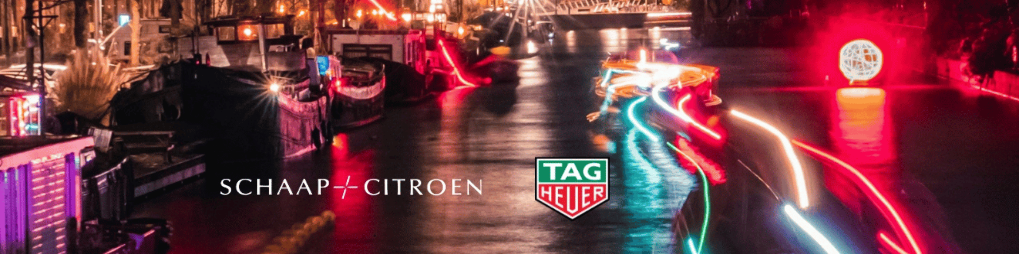 Spectaculaire primeur: TAG Heuer en Red Bull Racing F1-auto over de Grachten van Amsterdam