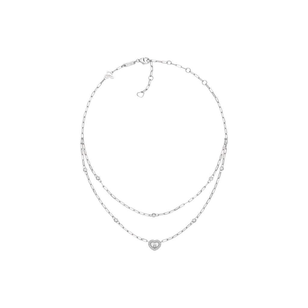 Chopard Happy Diamonds Icons Heart collier witgoud met diamant - 81A054-1221 - #3 Chopard Happy Diamonds Icons Heart collier witgoud met diamant - 81A054-1221 - #3