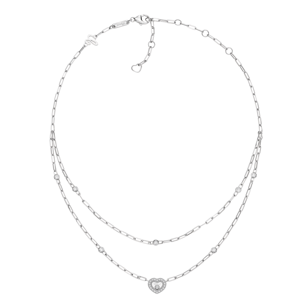 Chopard Happy Diamonds Icons Heart collier witgoud met diamant - 81A054-1221 - #2 Chopard Happy Diamonds Icons Heart collier witgoud met diamant - 81A054-1221 - #2