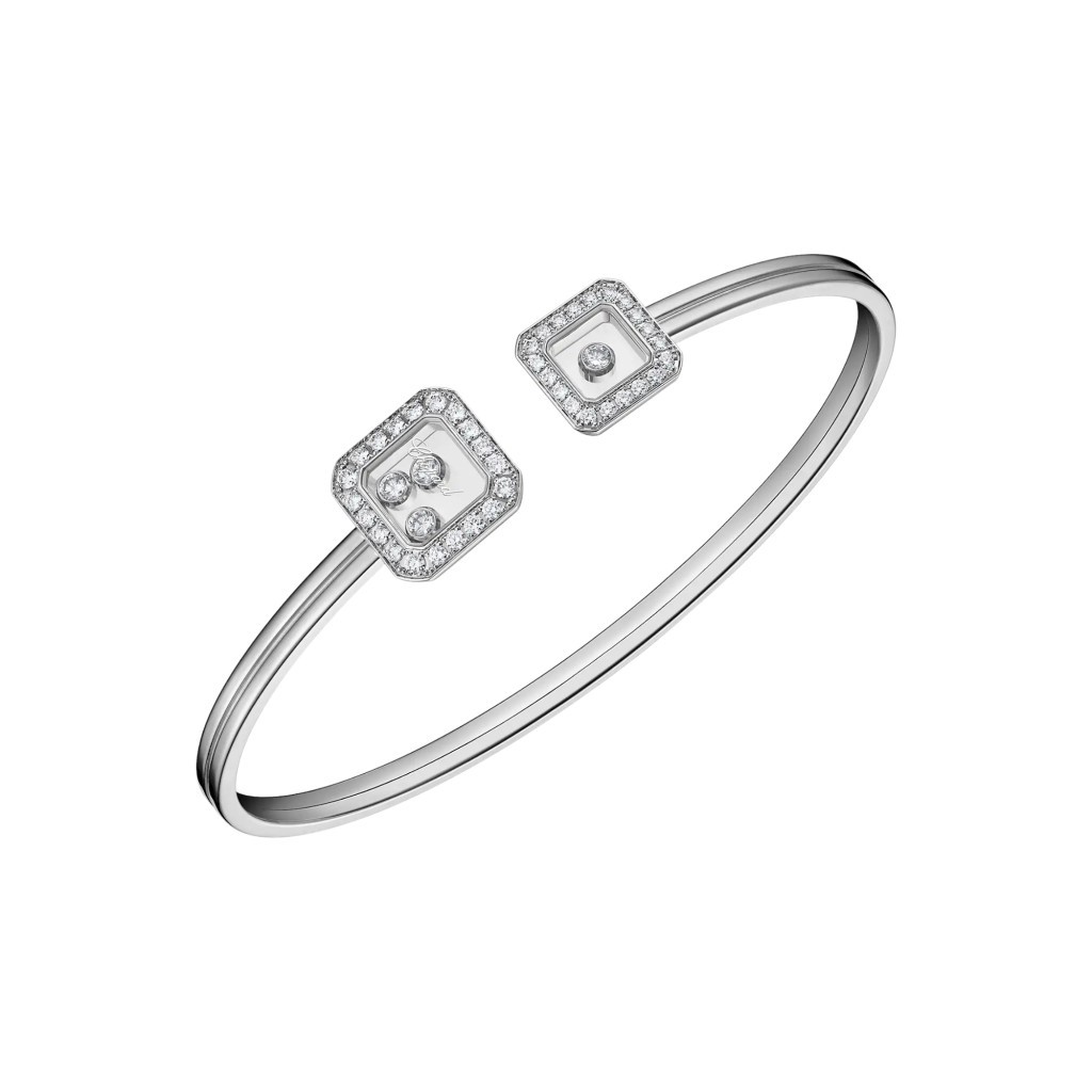 Chopard Happy Diamonds Icons Square armband witgoud met diamant - 85A114-1202 - #2 Chopard Happy Diamonds Icons Square armband witgoud met diamant - 85A114-1202 - #2