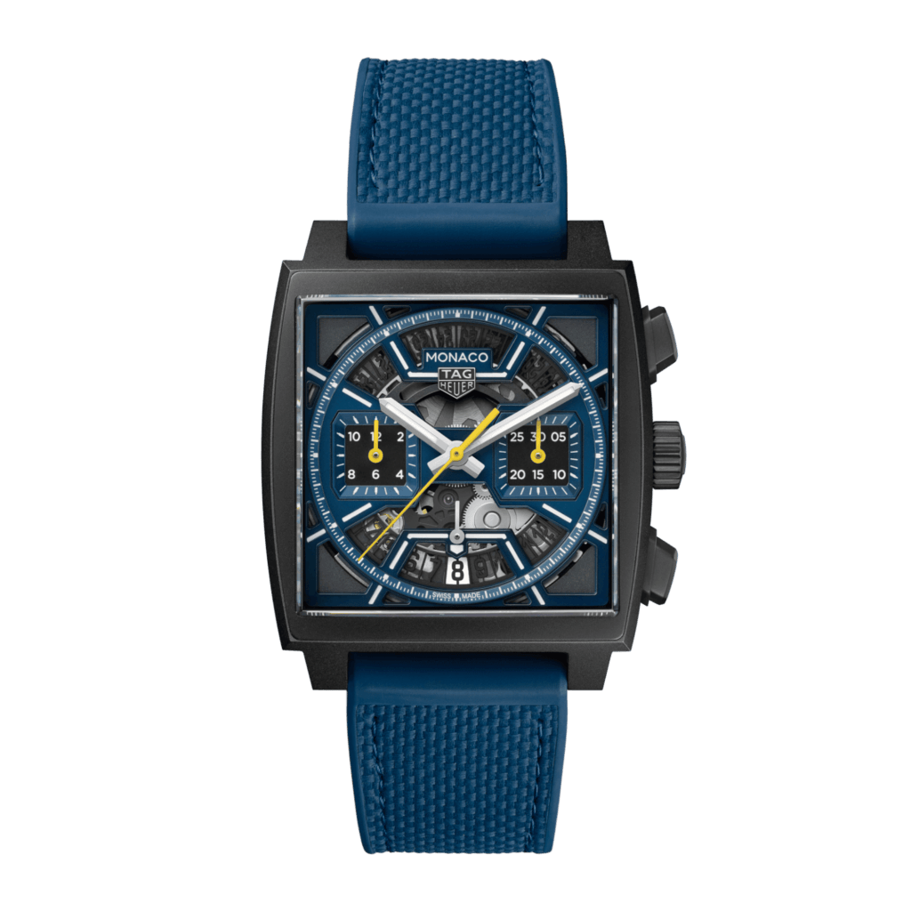 TAG Heuer Monaco Chronograph Skeleton Dark Blue 39mm - CBL2188.FT6261 - #1 TAG Heuer Monaco Chronograph Skeleton Dark Blue 39mm - CBL2188.FT6261 - #1