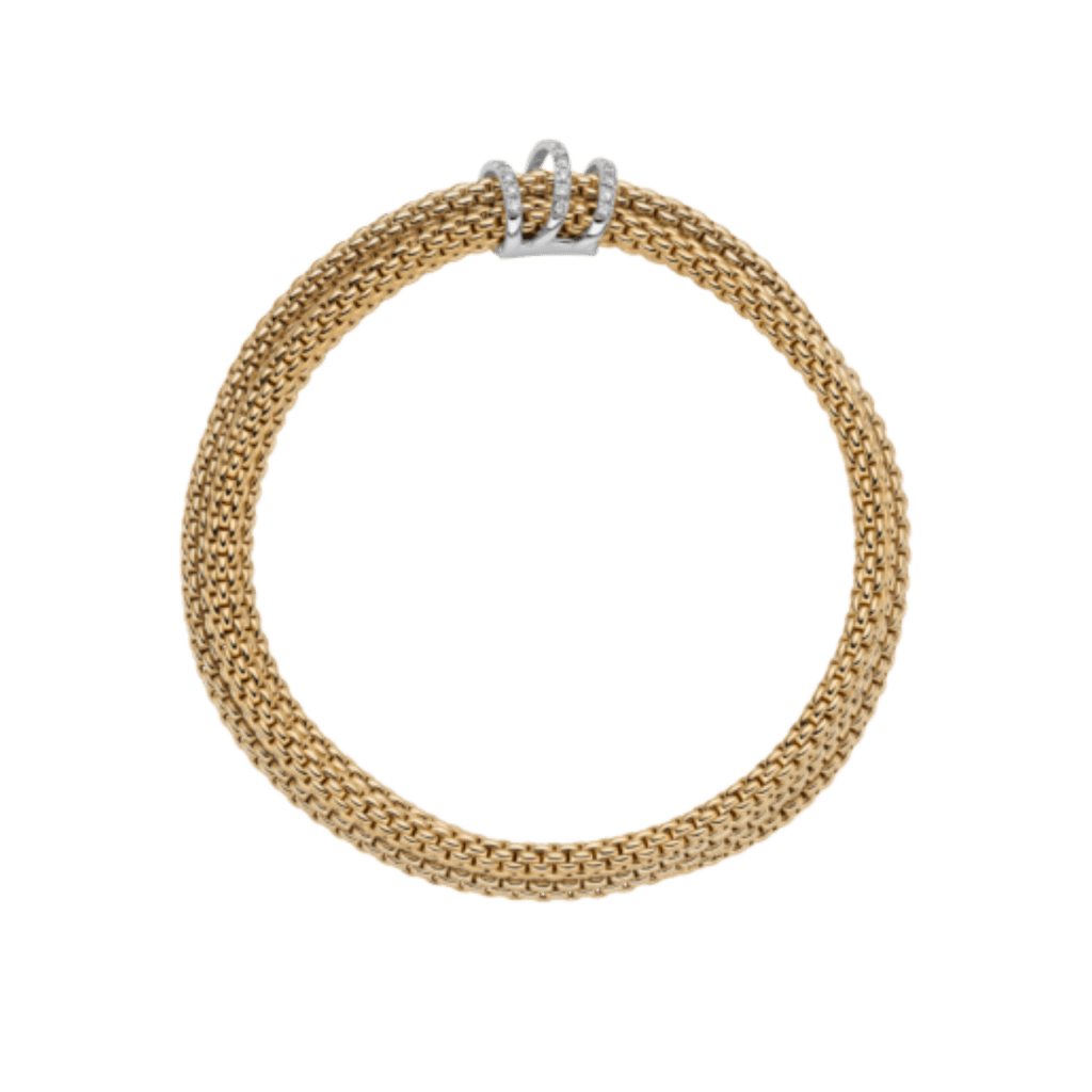 FOPE Prima Aura armband geelgoud met diamant - 75108BX_PB_G_XBX_00M - #3 FOPE Prima Aura armband geelgoud met diamant - 75108BX_PB_G_XBX_00M - #3