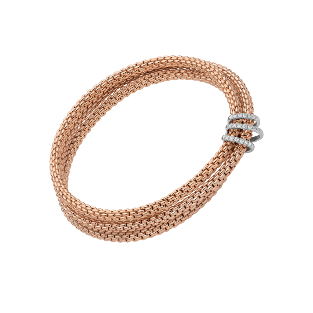 FOPE Prima Aura armband roodgoud met diamant - 75108BX_PB_R_XBX_00M - #2
