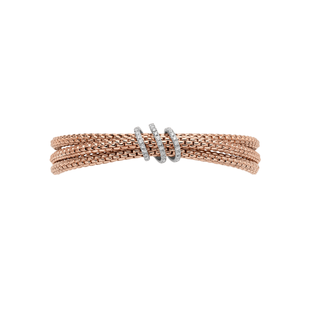 FOPE Prima Aura armband roodgoud met diamant - 75108BX_PB_R_XBX_00M - #1