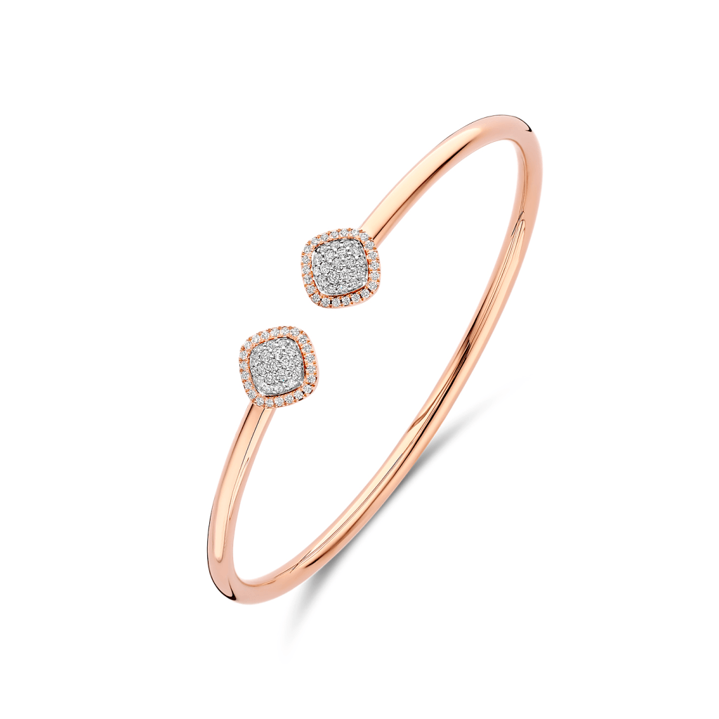 Tirisi Jewelry Milano Sweeties armband roodgoud - TB2211D(2P) - #2 Tirisi Jewelry Milano Sweeties armband roodgoud - TB2211D(2P) - #2