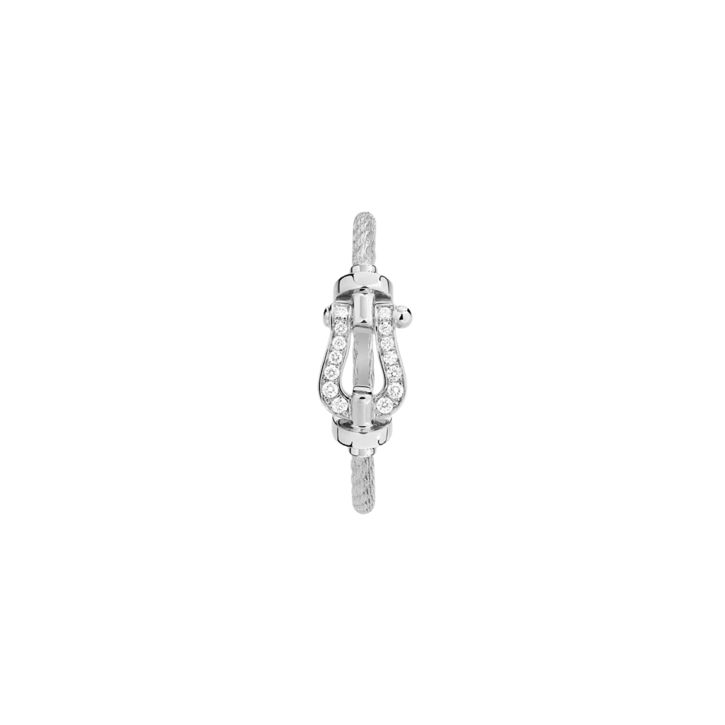 Fred Force 10 ring witgoud met diamant - 4B0968-000 - #2