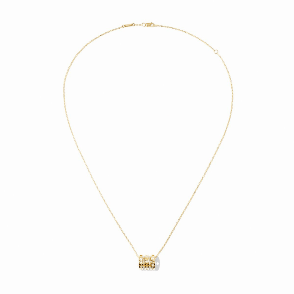 dinh van Pulse collier geelgoud met diamant - 628511 - #2