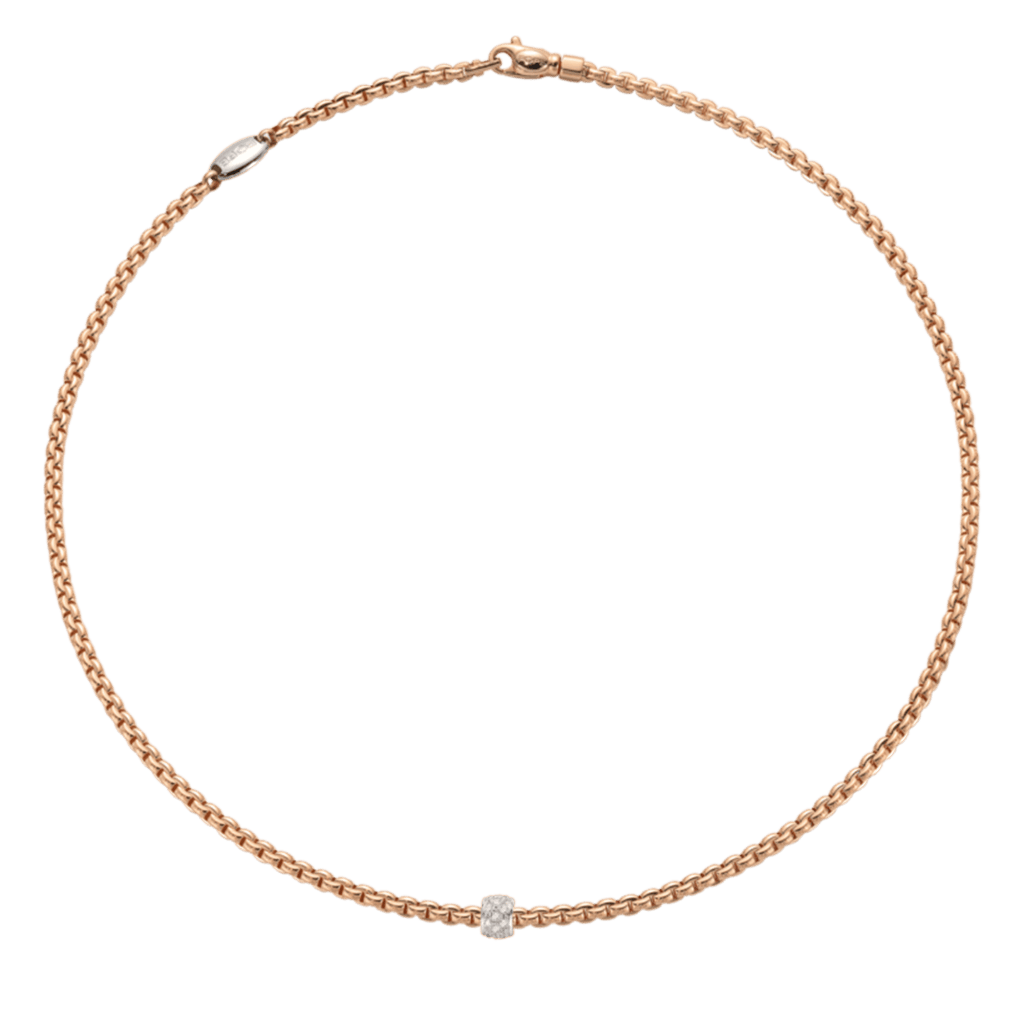 FOPE Eka Tiny collier roodgoud - 73001CX_PB_R_XBX_043 - #1 FOPE Eka Tiny collier roodgoud - 73001CX_PB_R_XBX_043 - #1