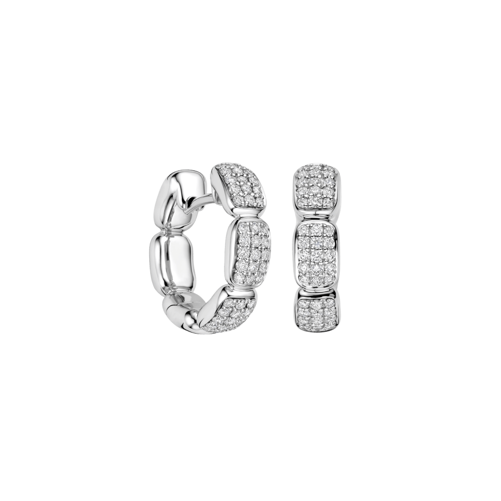 Schaap en Citroen Diamonds oorsieraad witgoud met diamant - #1 Schaap en Citroen Diamonds oorsieraad witgoud met diamant - #1