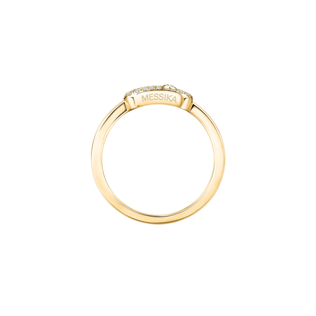 Messika Move Uno ring geelgoud met diamant - 4705-YG - #2 Messika Move Uno ring geelgoud met diamant - 4705-YG - #2