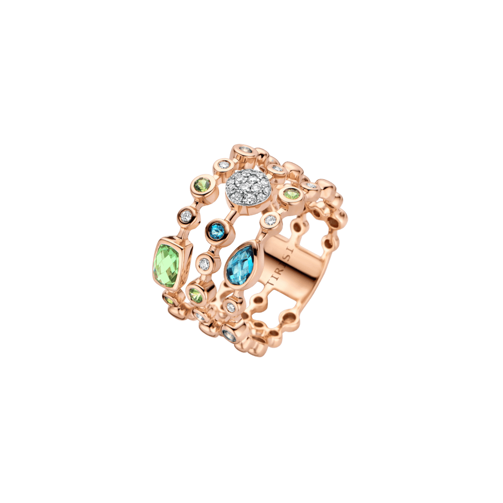 Venice Ring - Tirisi Jewelry - TR9765LBT+BTP Venice Ring - Tirisi Jewelry - TR9765LBT+BTP