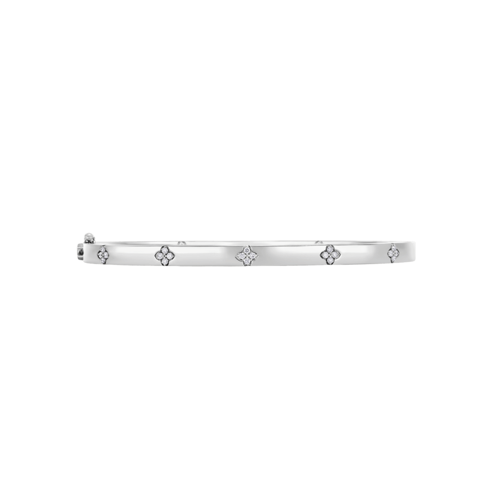 Roberto Coin Love In Verona armband witgoud met diamant - ADR777BA3820 - #1 Roberto Coin Love In Verona armband witgoud met diamant - ADR777BA3820 - #1