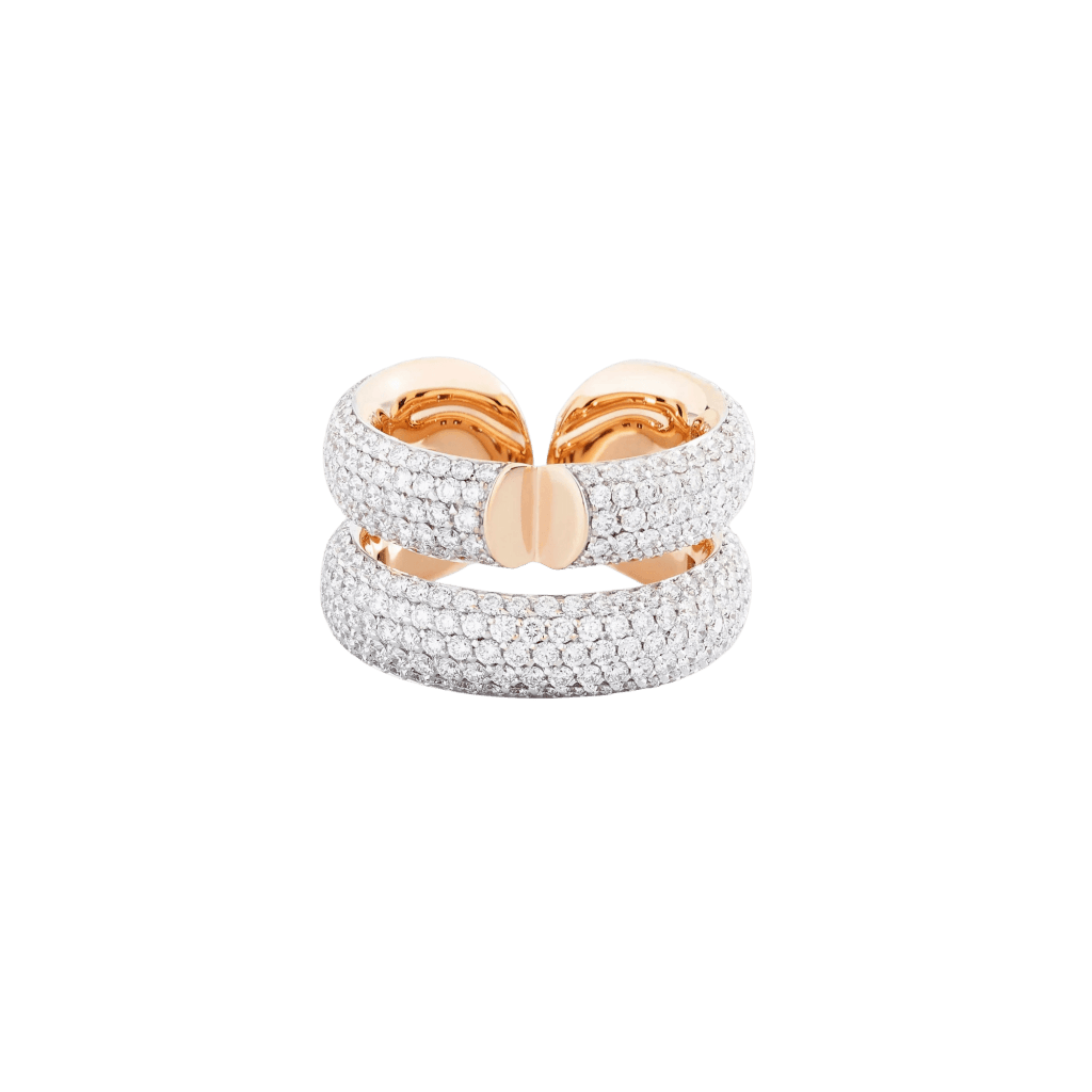 Vhernier Mon Jeu ring roodgoud met diamant - 0G1832A0010560 - #2 Vhernier Mon Jeu ring roodgoud met diamant - 0G1832A0010560 - #2