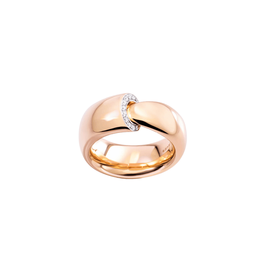 Vhernier Calla ring roodgoud met diamant - 0G1801A0300550 - #2