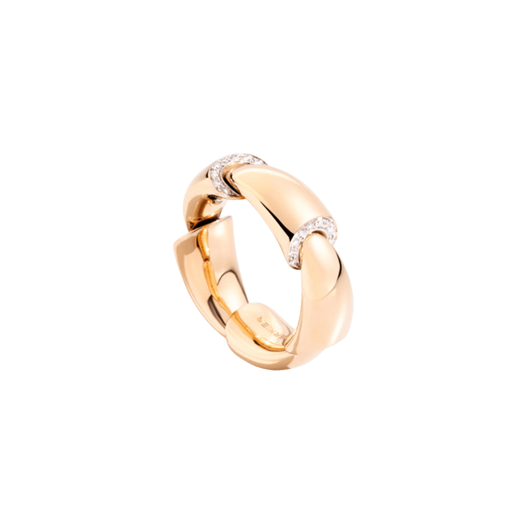 Vhernier Calla ring roodgoud met diamant - 0G1652A0313550 - #1 Vhernier Calla ring roodgoud met diamant - 0G1652A0313550 - #1