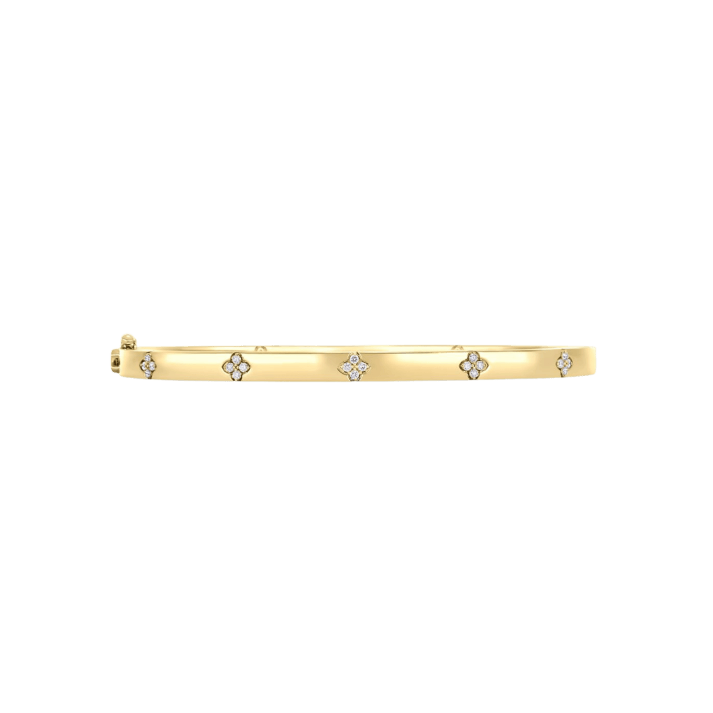 Roberto Coin Love In Verona armband geelgoud met diamant - ADR777BA3820 - #1 Roberto Coin Love In Verona armband geelgoud met diamant - ADR777BA3820 - #1