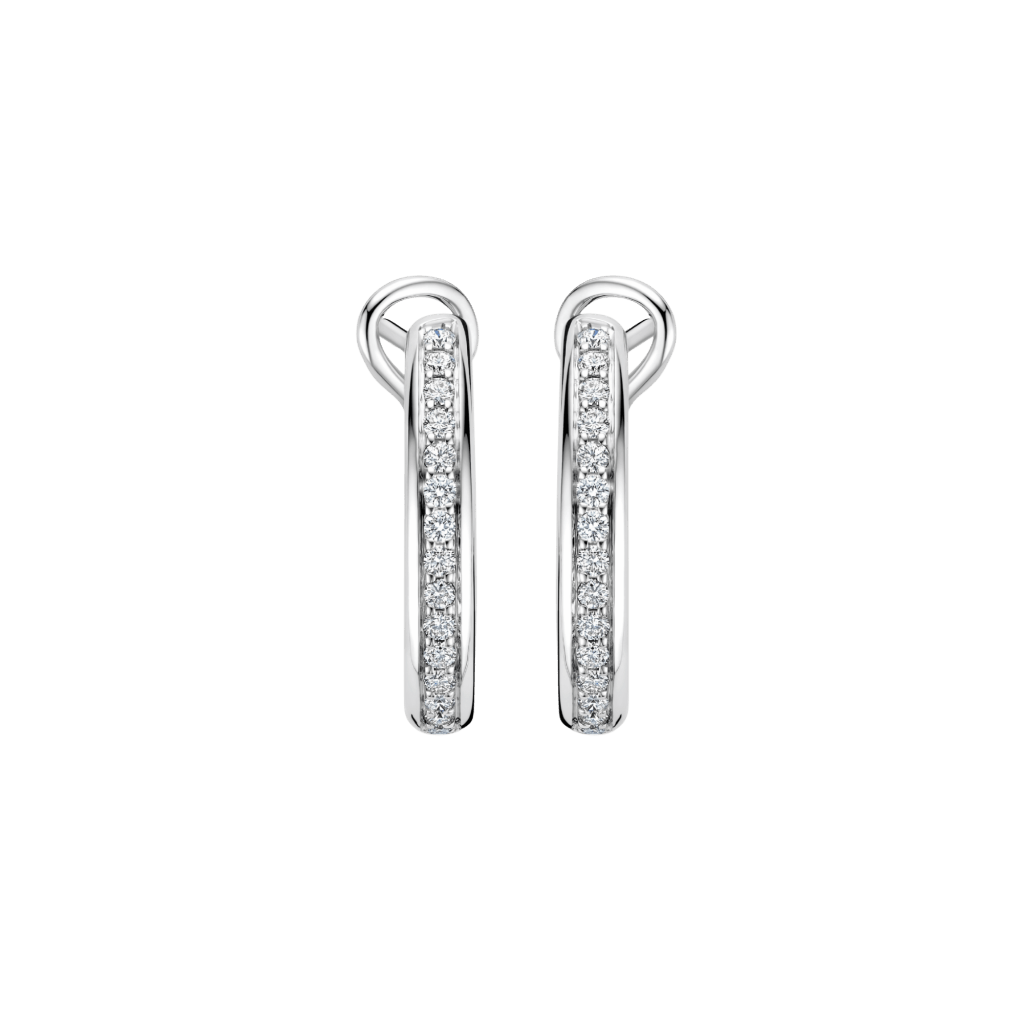 Schaap en Citroen Diamonds oorsieraad witgoud met diamant - #1 Schaap en Citroen Diamonds oorsieraad witgoud met diamant - #1