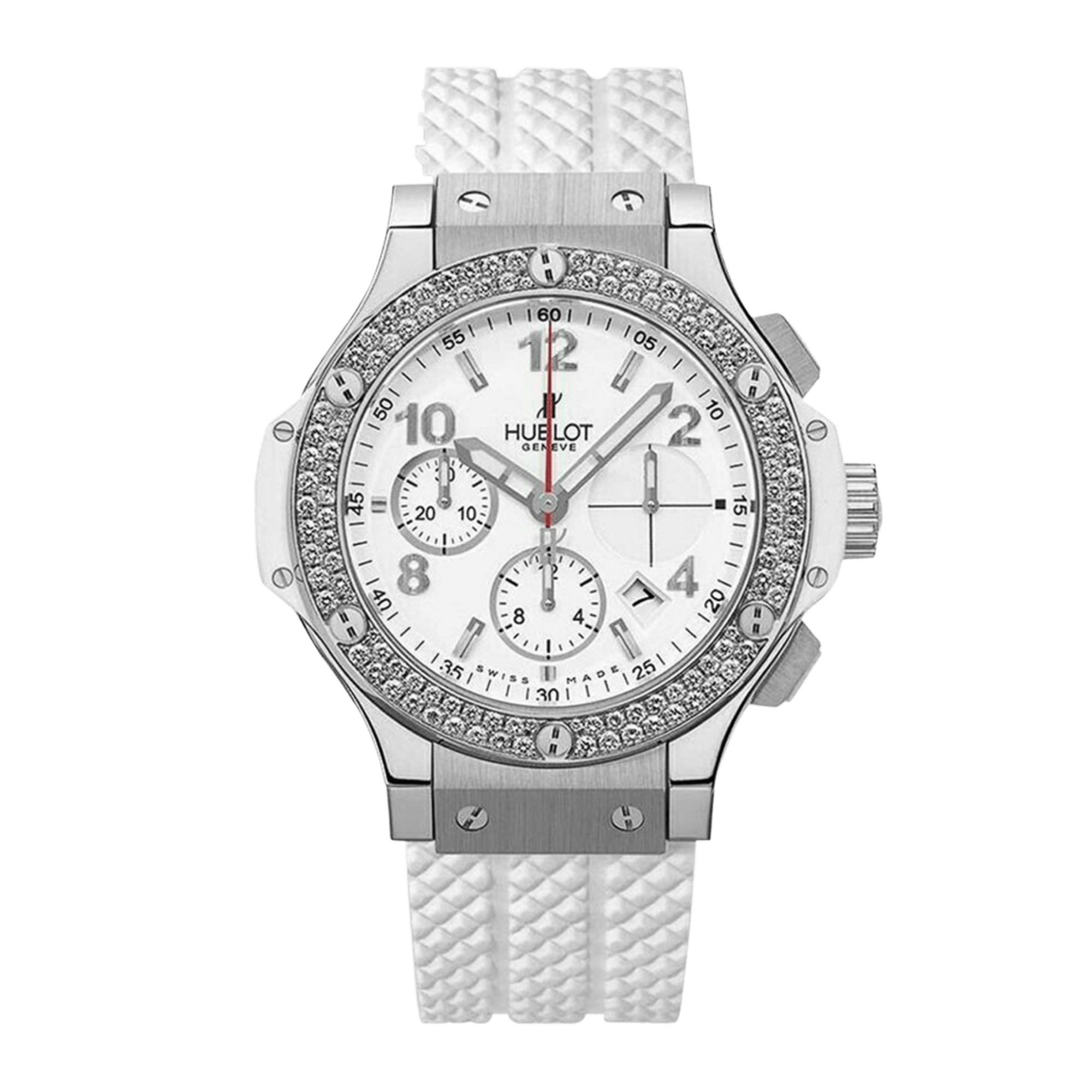 Hublot Big Bang Chronograph Steel White Diamonds 41mm - 342.SE.230.RW.114 - #1 Hublot Big Bang Chronograph Steel White Diamonds 41mm - 342.SE.230.RW.114 - #1