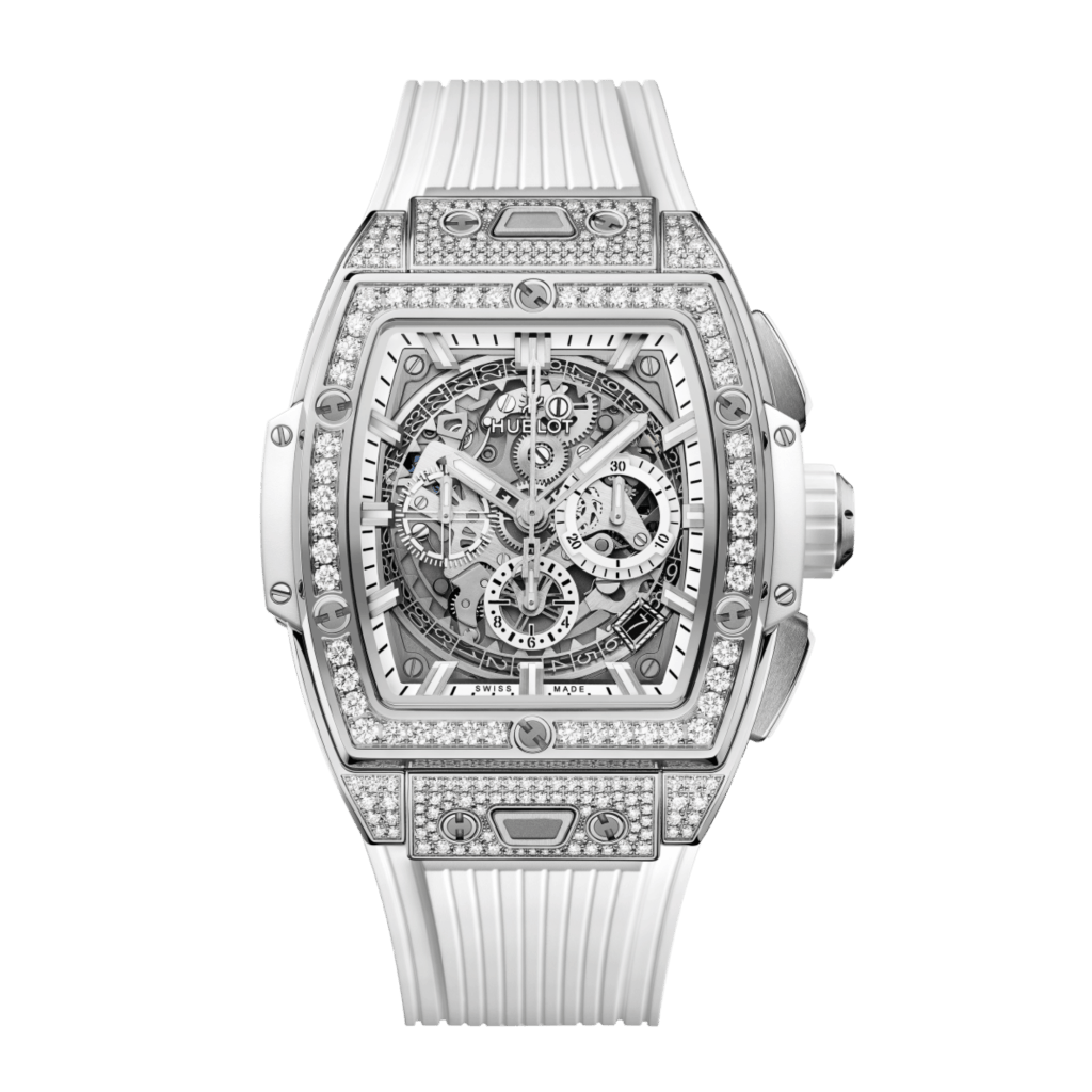 Hublot Spirit Of Big Bang Titanium White Pavé 42mm - 642.NE.2010.RW.1604 - #1 Hublot Spirit Of Big Bang Titanium White Pavé 42mm - 642.NE.2010.RW.1604 - #1