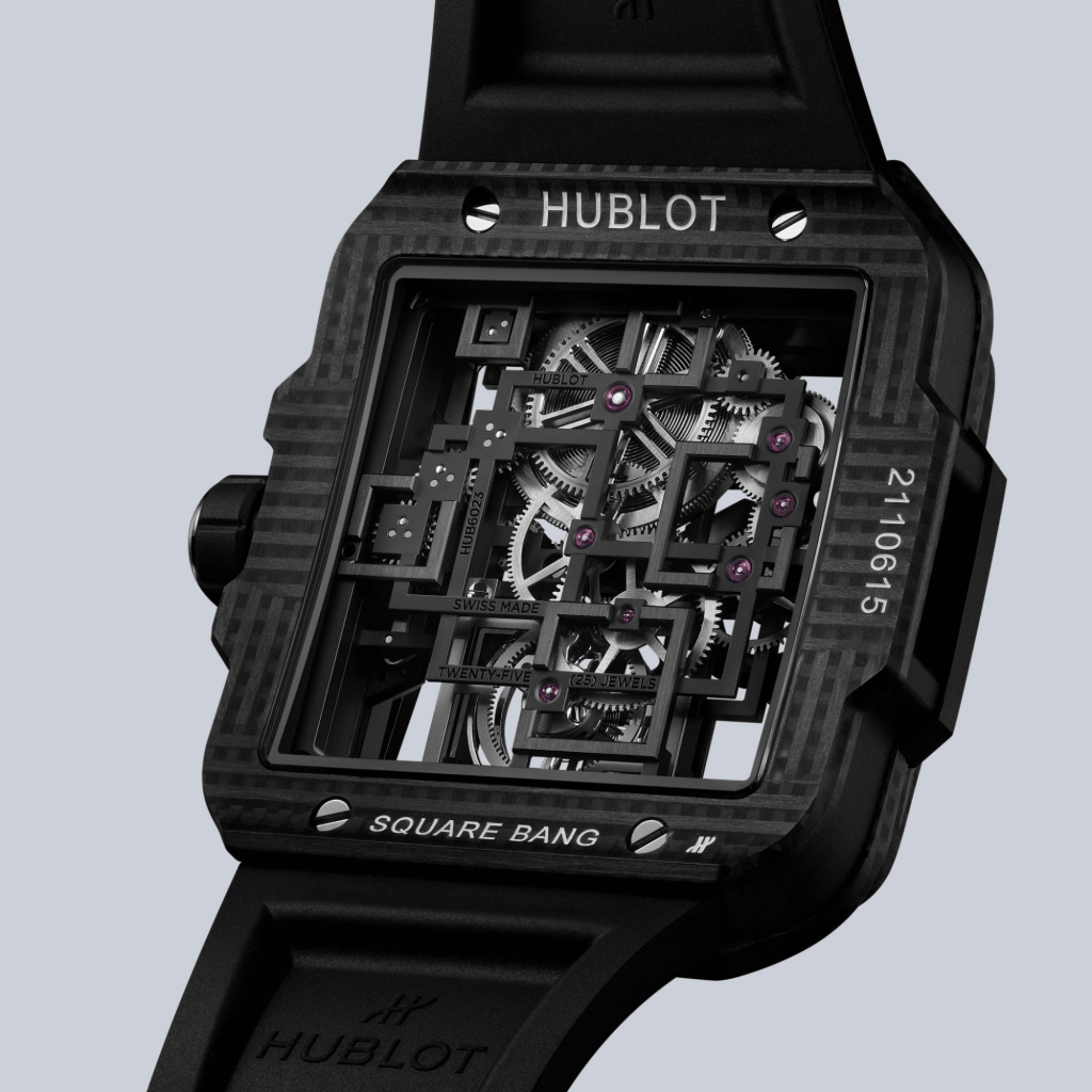 Hublot Square Bang Tourbillon 4-Day Power Reserve carbon 42mm - 805.QD.0170.RX - #6 Hublot Square Bang Tourbillon 4-Day Power Reserve carbon 42mm - 805.QD.0170.RX - #6