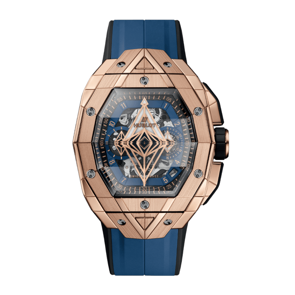 Hublot Spirit Of Big Bang Sang Bleu King Gold Blue 42mm - 648.OX.0151.RX.MXM24 - #1 Hublot Spirit Of Big Bang Sang Bleu King Gold Blue 42mm - 648.OX.0151.RX.MXM24 - #1