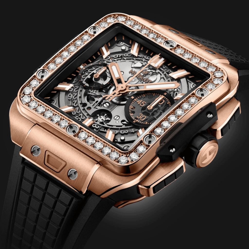 Hublot Square Bang Unico King Gold Diamonds 42mm - 821.OX.0180.RX.1204 - #5 Hublot Square Bang Unico King Gold Diamonds 42mm - 821.OX.0180.RX.1204 - #5