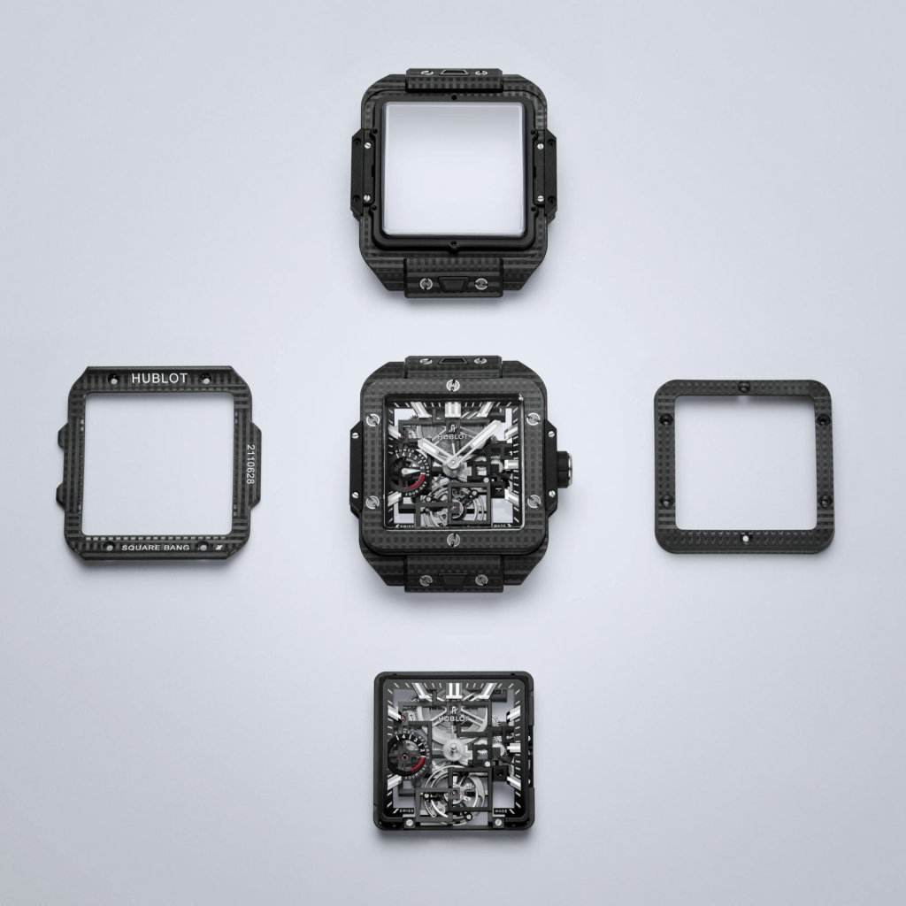 Hublot Square Bang Tourbillon 4-Day Power Reserve carbon 42mm - 805.QD.0170.RX - #8 Hublot Square Bang Tourbillon 4-Day Power Reserve carbon 42mm - 805.QD.0170.RX - #8