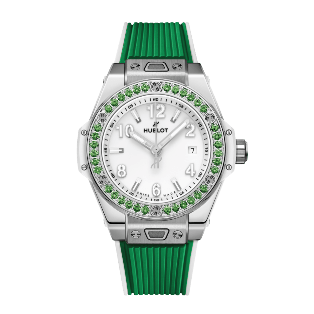 Hublot Big Bang One Click Joyful Steel Apple Green 33mm - 485.SG.2210.RX.1222 - #1 Hublot Big Bang One Click Joyful Steel Apple Green 33mm - 485.SG.2210.RX.1222 - #1
