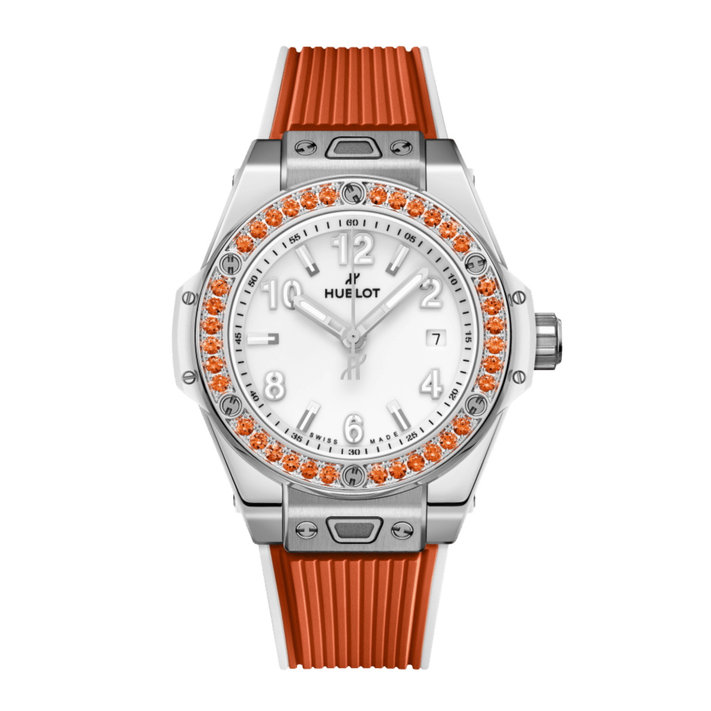 Hublot Big Bang One Click Joyful Steel Orange 33mm - 485.SO.2210.RX.1206 - #1 Hublot Big Bang One Click Joyful Steel Orange 33mm - 485.SO.2210.RX.1206 - #1
