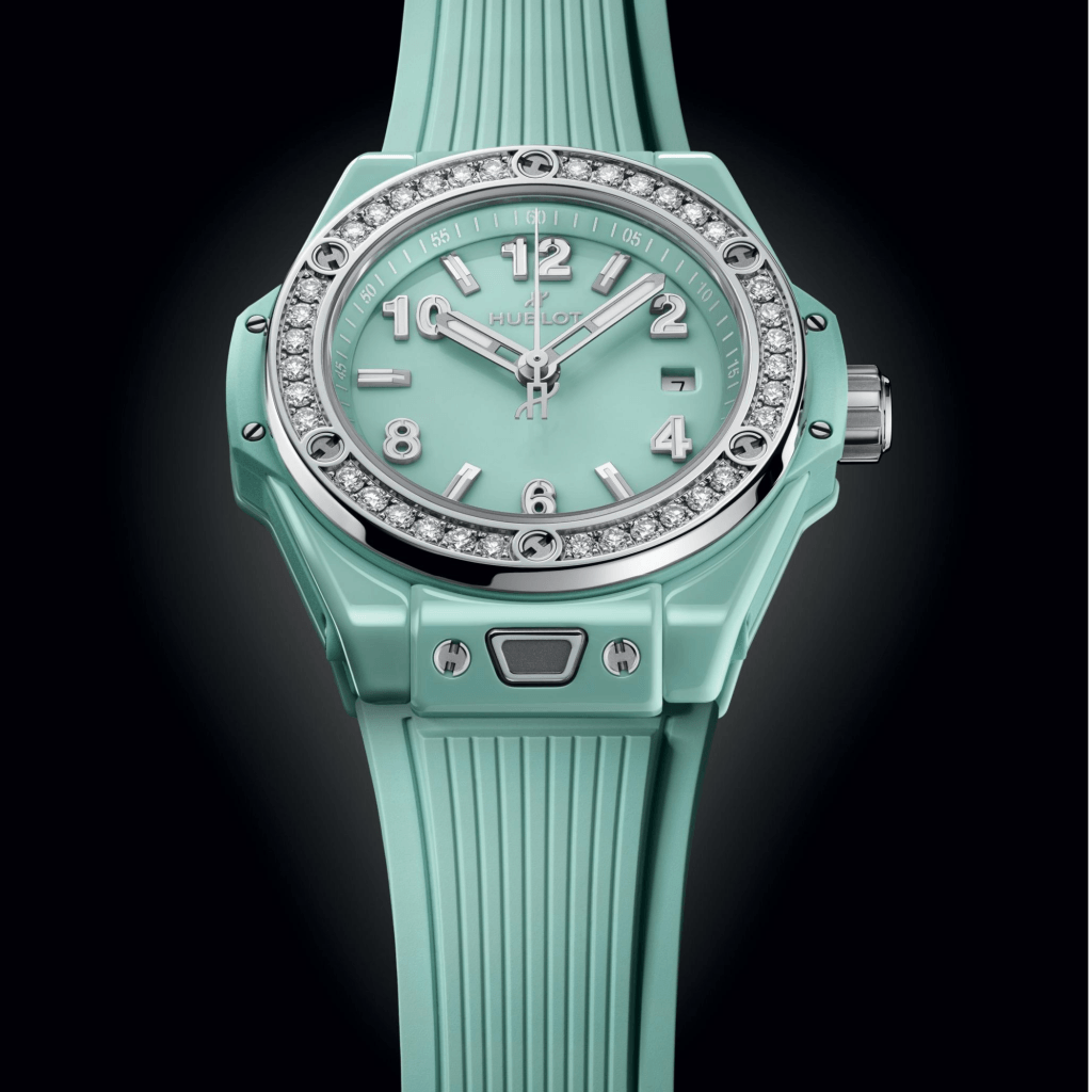 Hublot Big Bang One Click Mint Green Ceramic Diamonds 33mm - 485.GS.5271.RX.1204 - #5 Hublot Big Bang One Click Mint Green Ceramic Diamonds 33mm - 485.GS.5271.RX.1204 - #5