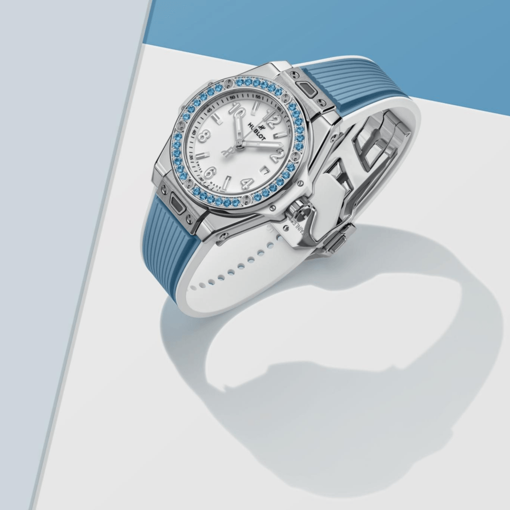Hublot Big Bang One Click Joyful Steel Sky Blue 33mm - 485.SL.2210.RX.1207 - #4 Hublot Big Bang One Click Joyful Steel Sky Blue 33mm - 485.SL.2210.RX.1207 - #4