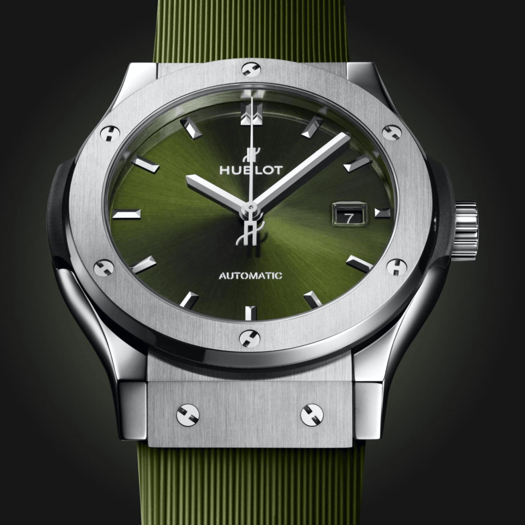 Hublot Classic Fusion Titanium Green 42mm - 542.NX.8970.RX - #4 Hublot Classic Fusion Titanium Green 42mm - 542.NX.8970.RX - #4
