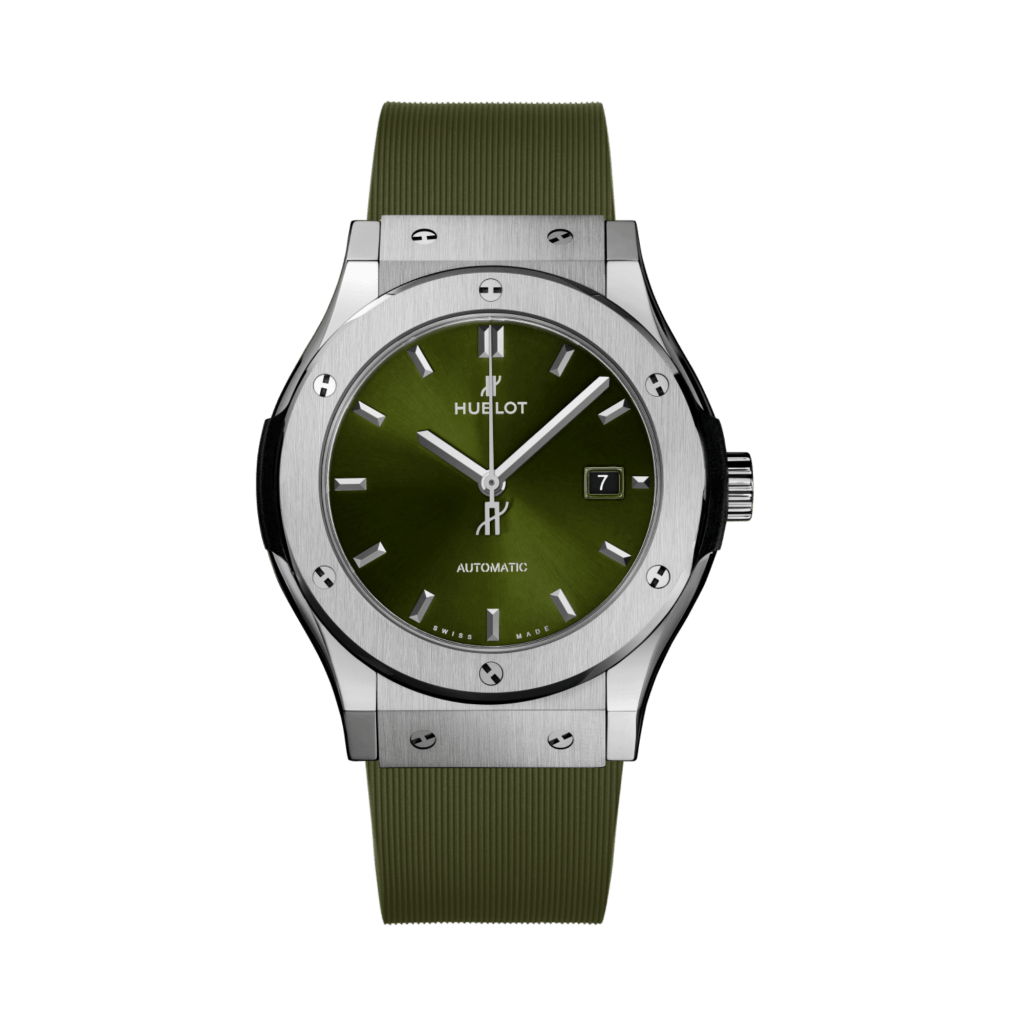Hublot Classic Fusion Titanium Green 42mm - 542.NX.8970.RX - #1 Hublot Classic Fusion Titanium Green 42mm - 542.NX.8970.RX - #1