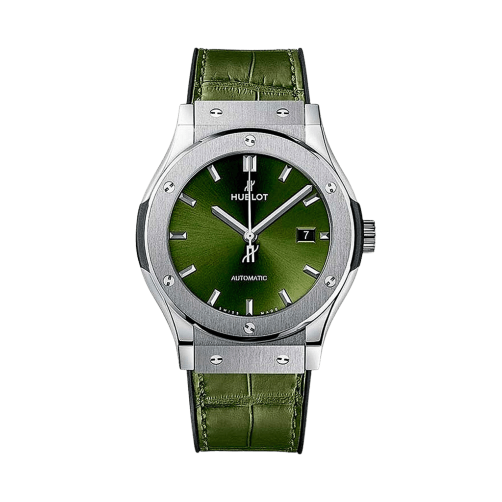 Hublot Classic Fusion Titanium Green 33mm - 581.NX.8970.LR - #1 Hublot Classic Fusion Titanium Green 33mm - 581.NX.8970.LR - #1